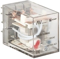 Реле промежуточное EKF Averes RPA22/3 6А 24В DC